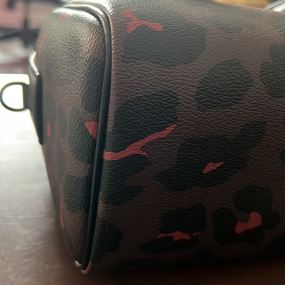 Coach Cross Grain Mini Bennett Satchel blackoxblood hand bag - Picture 11 of 12